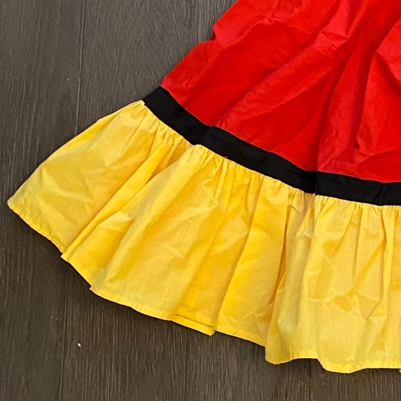 Handmade Skirt Mexican Encanto Folk Cotton W XSmall Petite or Teen Halloween - Picture 2 of 2